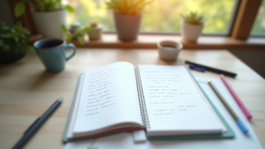 Plánování a organizace s barevnými poznámkami a optimalizovaným kalendářem